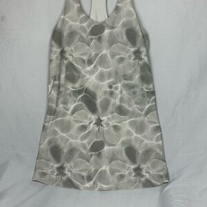 CALIA by Carrie Underwood Abstract Gray Dress